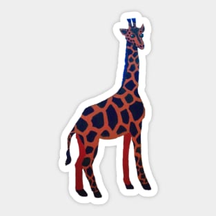 Funky Giraffe Sticker